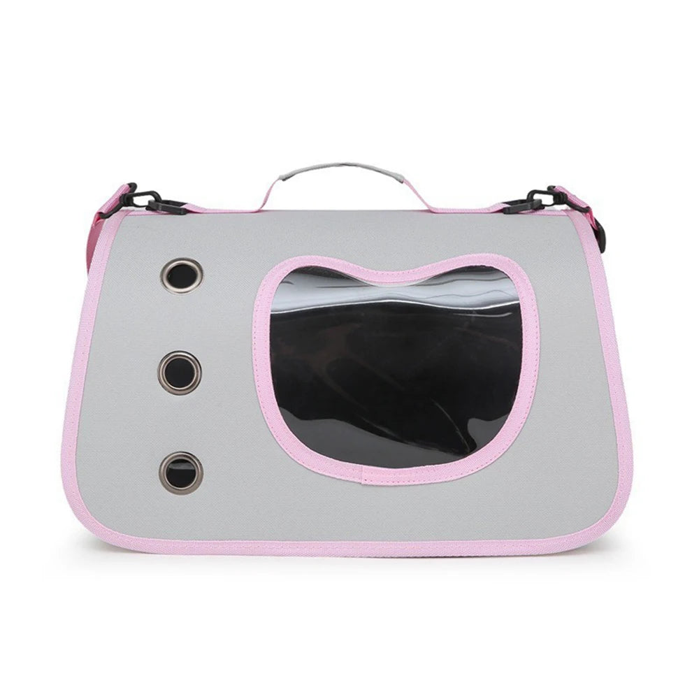 Portable Pet Carrier Bag — Breathable Travel Handbag for Cats and Small Dogs
