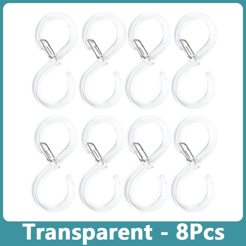 Multifunctional S-Shape Hanger Hooks — Durable Home & Kitchen Organizer