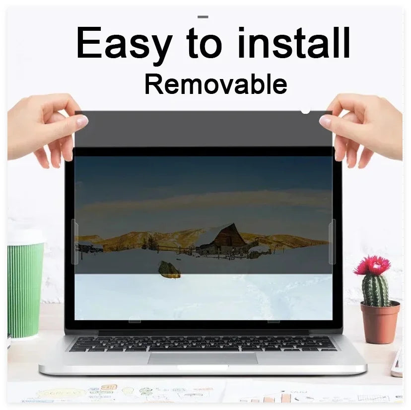 Laptop Privacy Screen Protector — Anti-Glare Matte Film for PC
