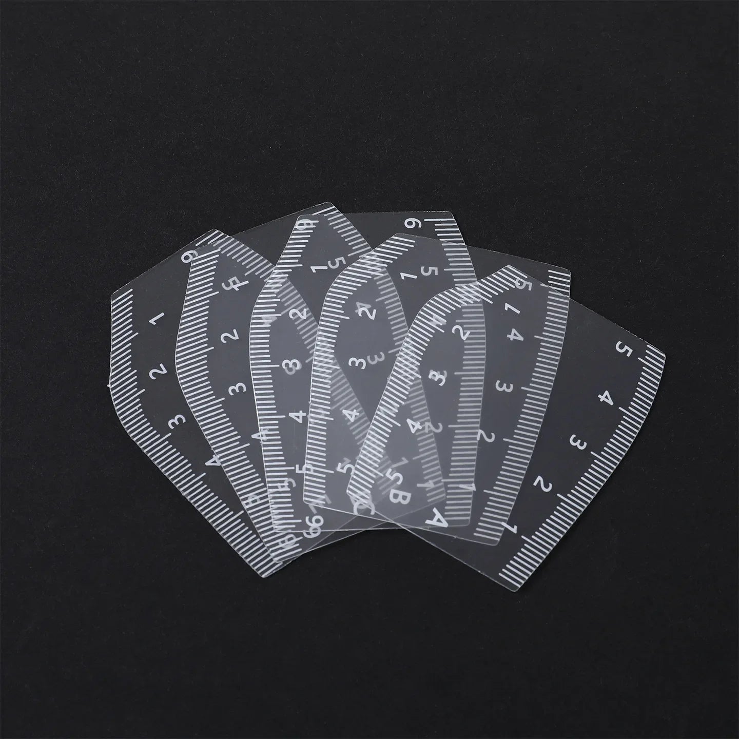 Eyebrow Stencil Ruler Template — Precision Shaping Guide for Makeup