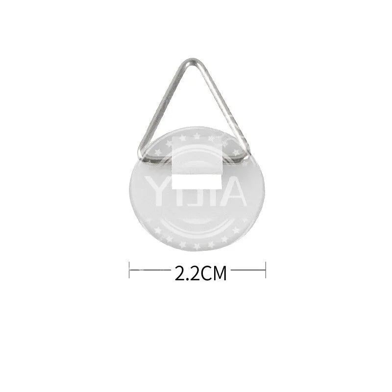 Invisible Adhesive Plate Hangers — Self-Adhesive Wall Hooks for Dishes