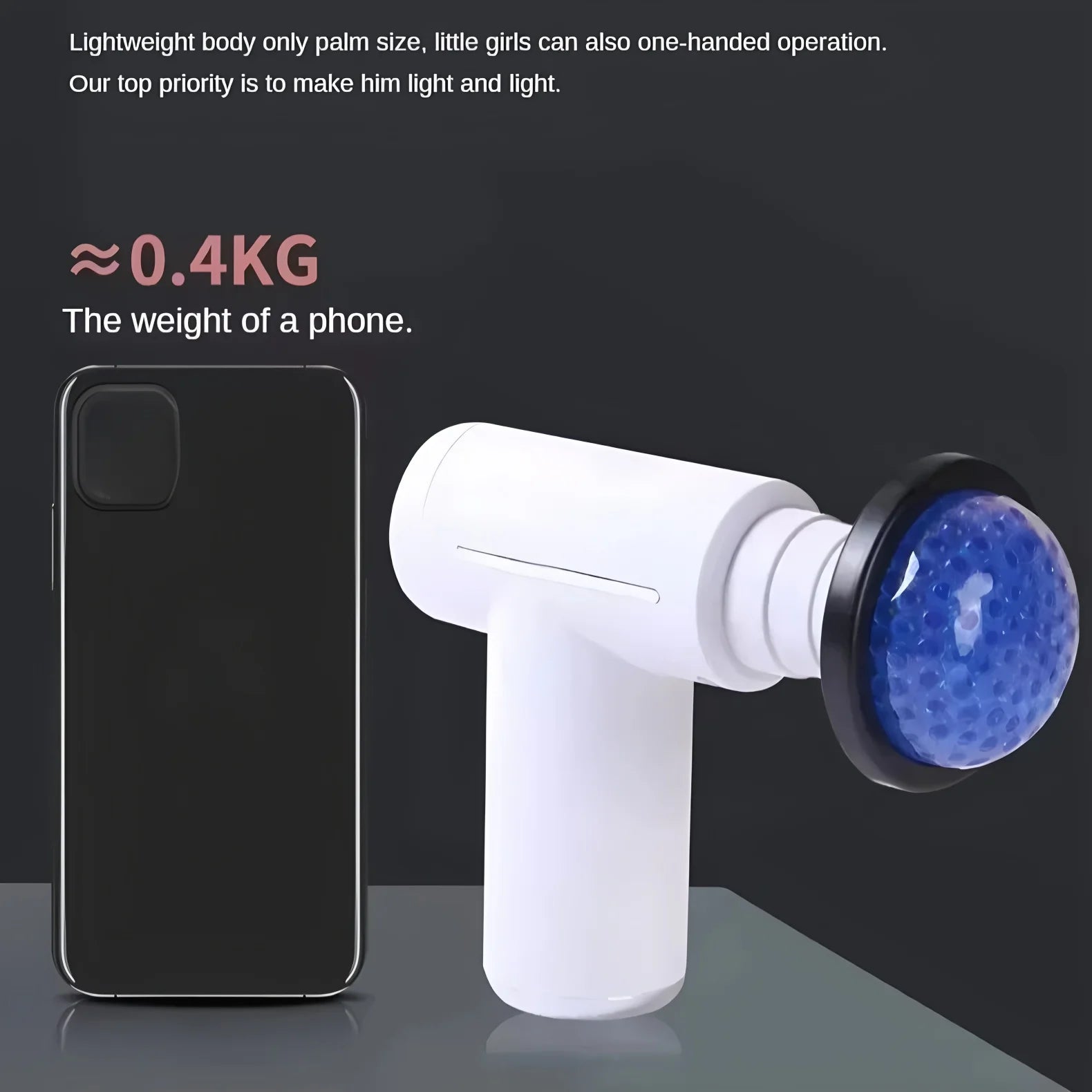 GraySwan Mini Muscle Massage Gun — Deep Tissue Percussion Massager
