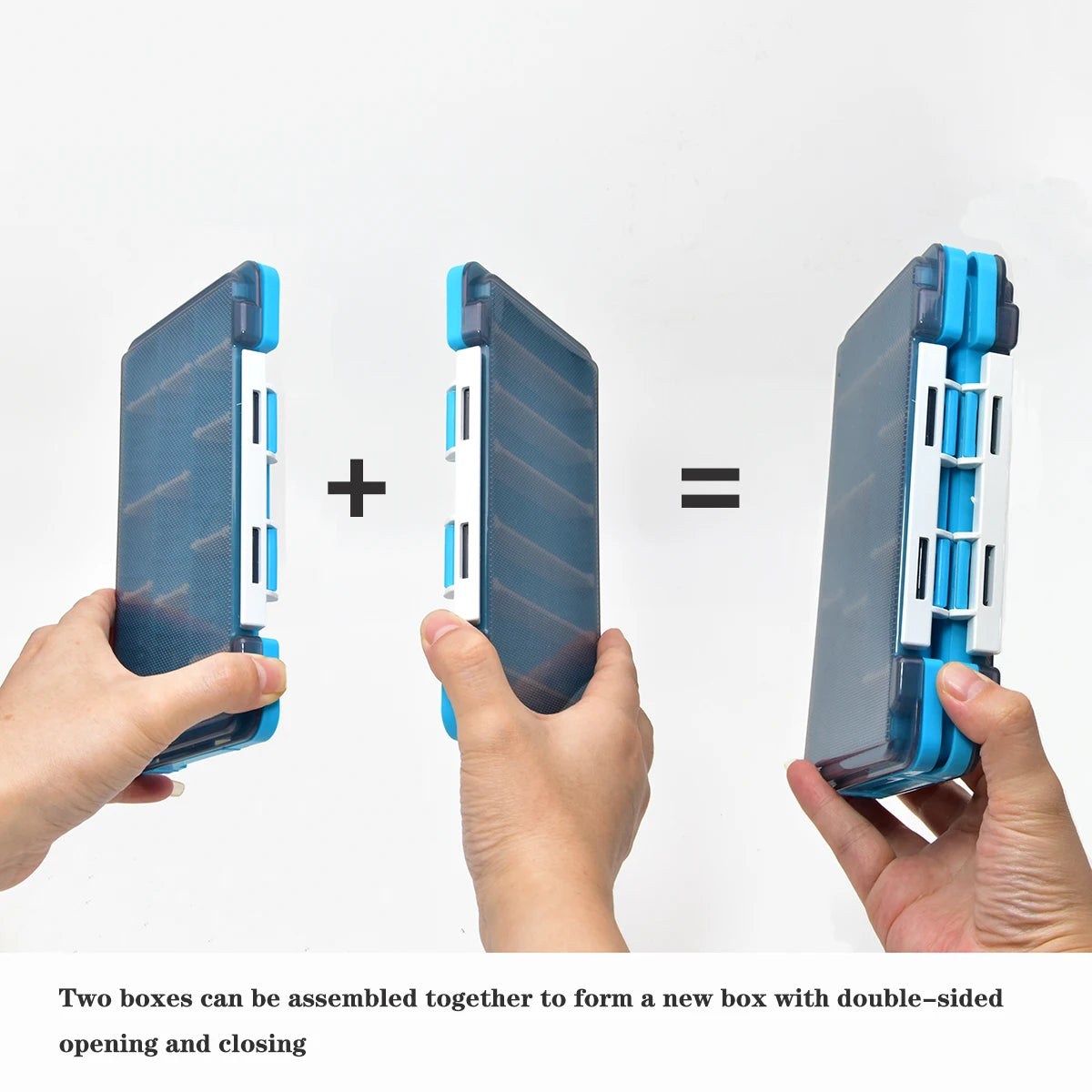 YIRUMEI Fishing Tackle Box — Modular Storage for Hooks and Lures