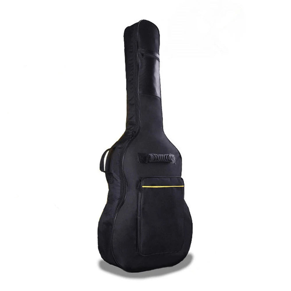 Soft Waterproof Acoustic Guitar Bag — Padded Instrument Case with Double Straps