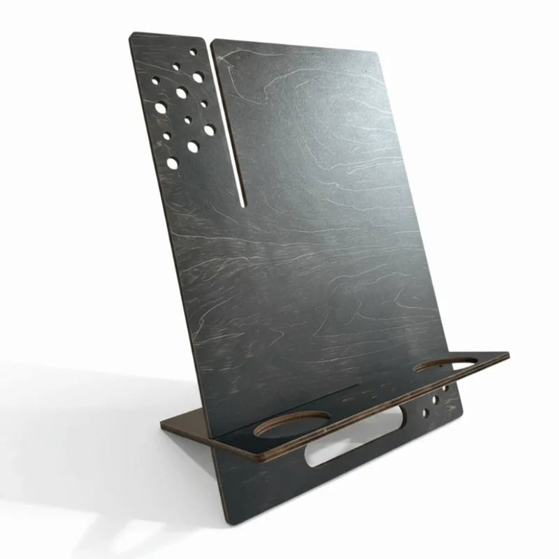 dawndesslo Wooden Desktop Easel — Foldable Sketching Stand with Tool Storage