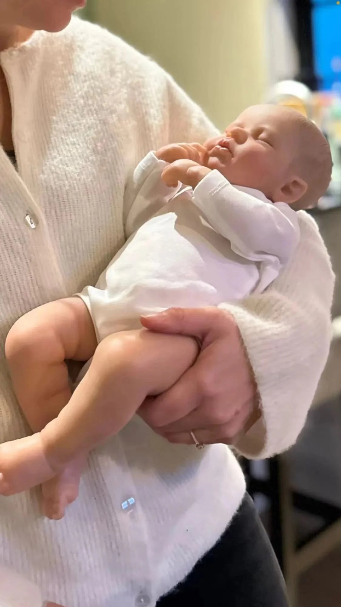 MRB Realistic Reborn Baby Doll — 19 Inch Vinyl Cloth Body Handmade Toy