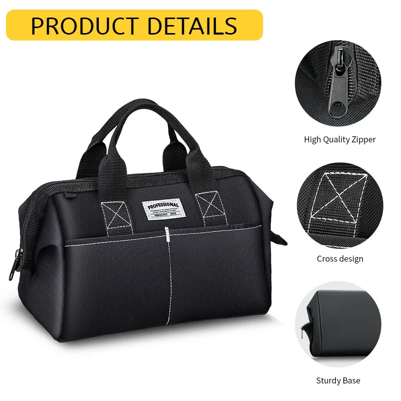 WINHUNT Tool Bag — 12-Inch Wide Mouth Organizer with Sturdy Base