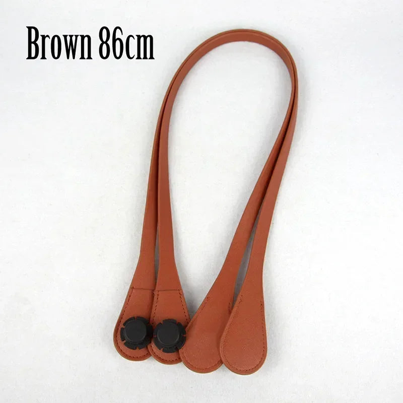 TANQU PU Leather Replacement Handles — Slim Shoulder Straps for Handbags