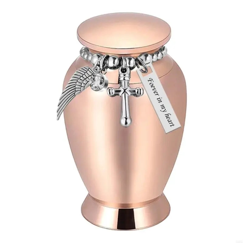 Elegant Pet Memorial Urn — Small Cremation Keepsake Container