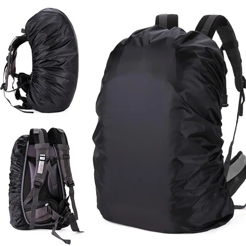 Waterproof Rolling Backpack Cover — Durable Nylon Protection for Travel