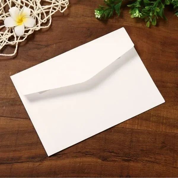 Kraft Paper Envelopes — Vintage Style Stationery for Invitations & Gifts