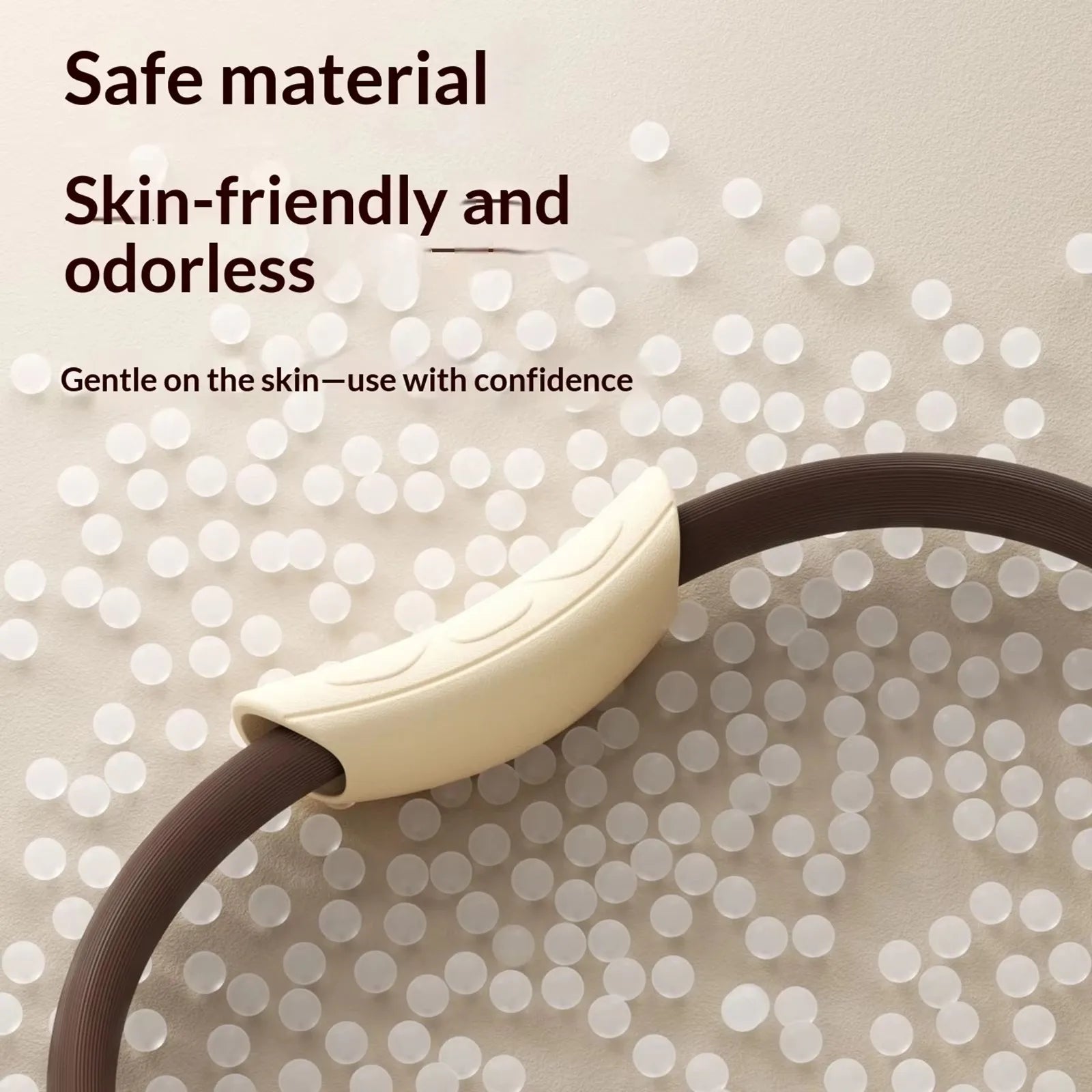 Oval Pilates Ring — Ergonomic Resistance Trainer for Full Body Toning