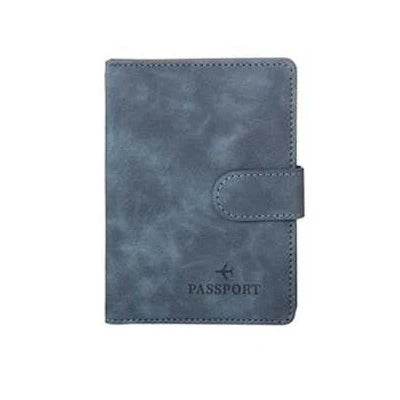SNUGUG Leather Passport Holder — Waterproof Travel Wallet & Card Case
