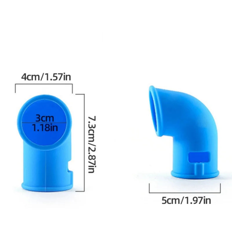 Silicone Pressure Cooker Exhaust Pipe — Steam Release Valve Diverter