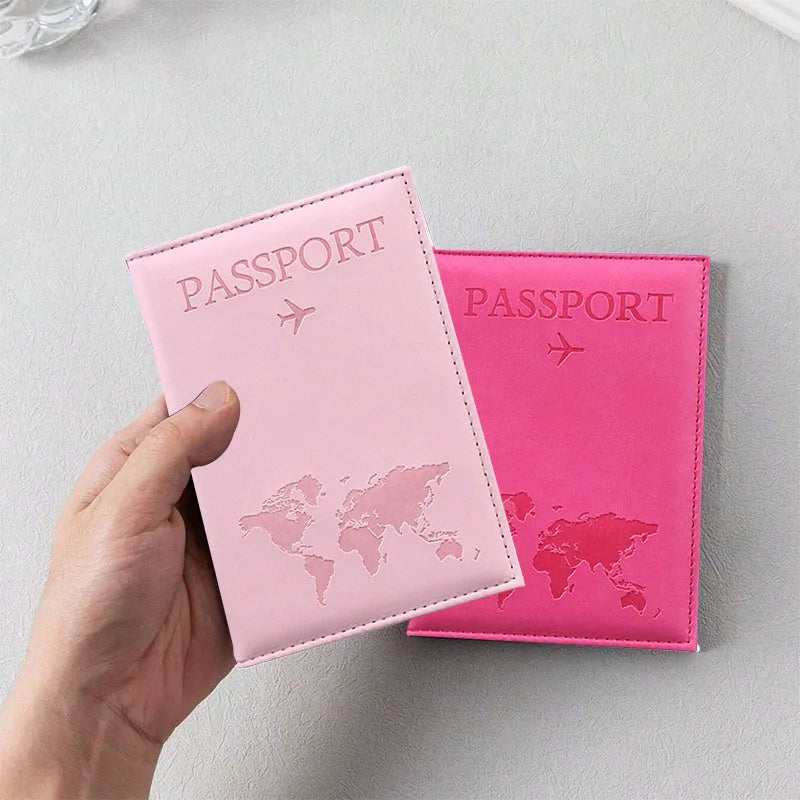 cosyde PU Leather Passport Cover — Travel Document Organizer & Card Holder