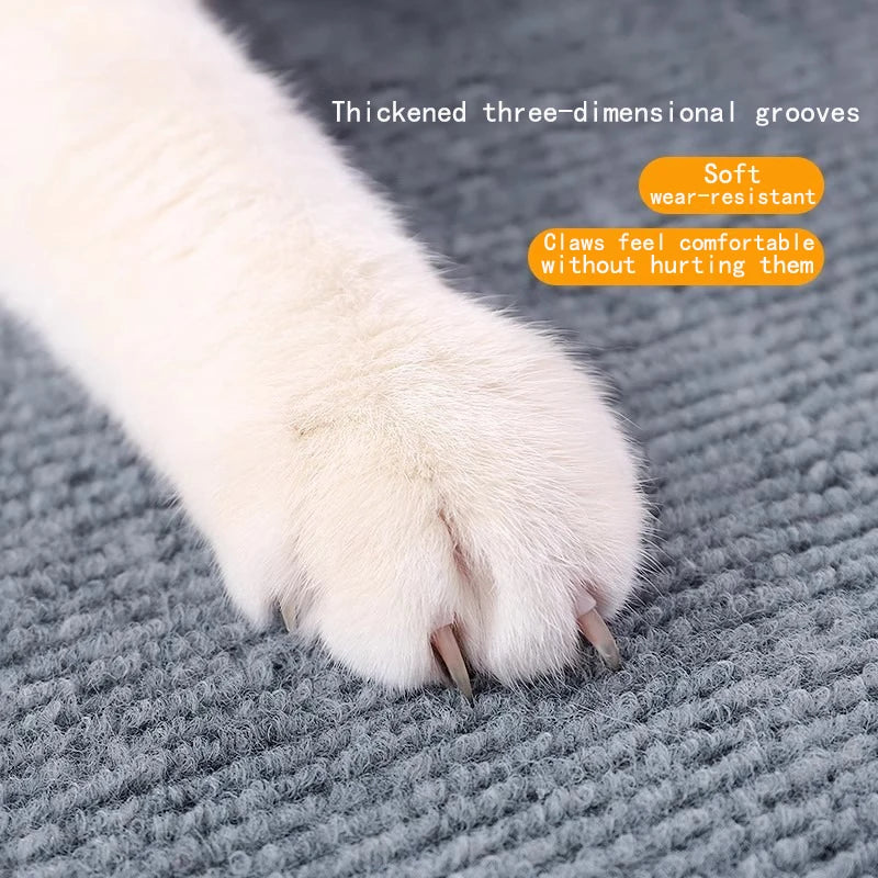 Self-Adhesive Solid Color Area Rug — Water Absorbent Floor Mat for Home