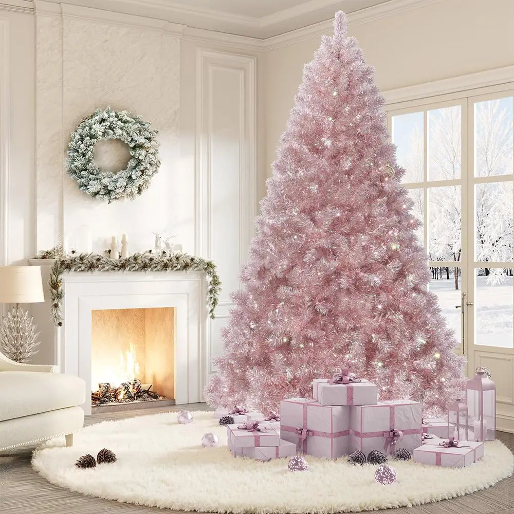 GAOMON Pre-Lit Slim Pencil Christmas Tree — Space-Saving Holiday Decor