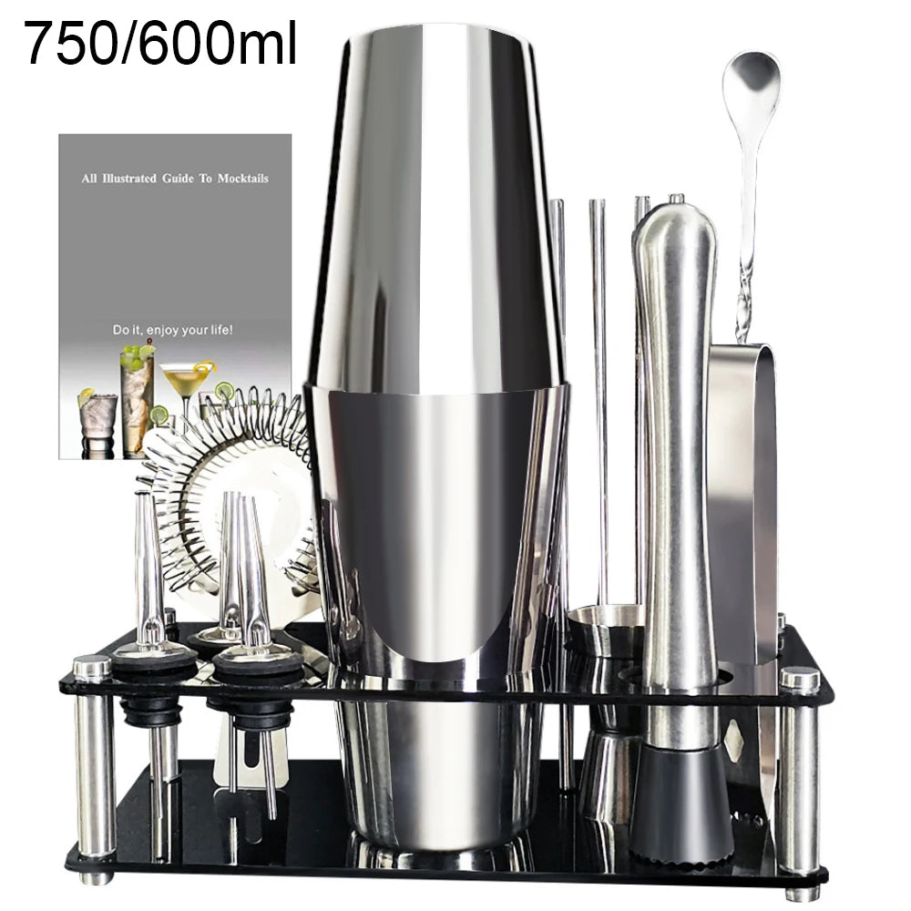 XINGZHAOHOME Professional Cocktail Shaker Set — Complete Bartender Tool Kit