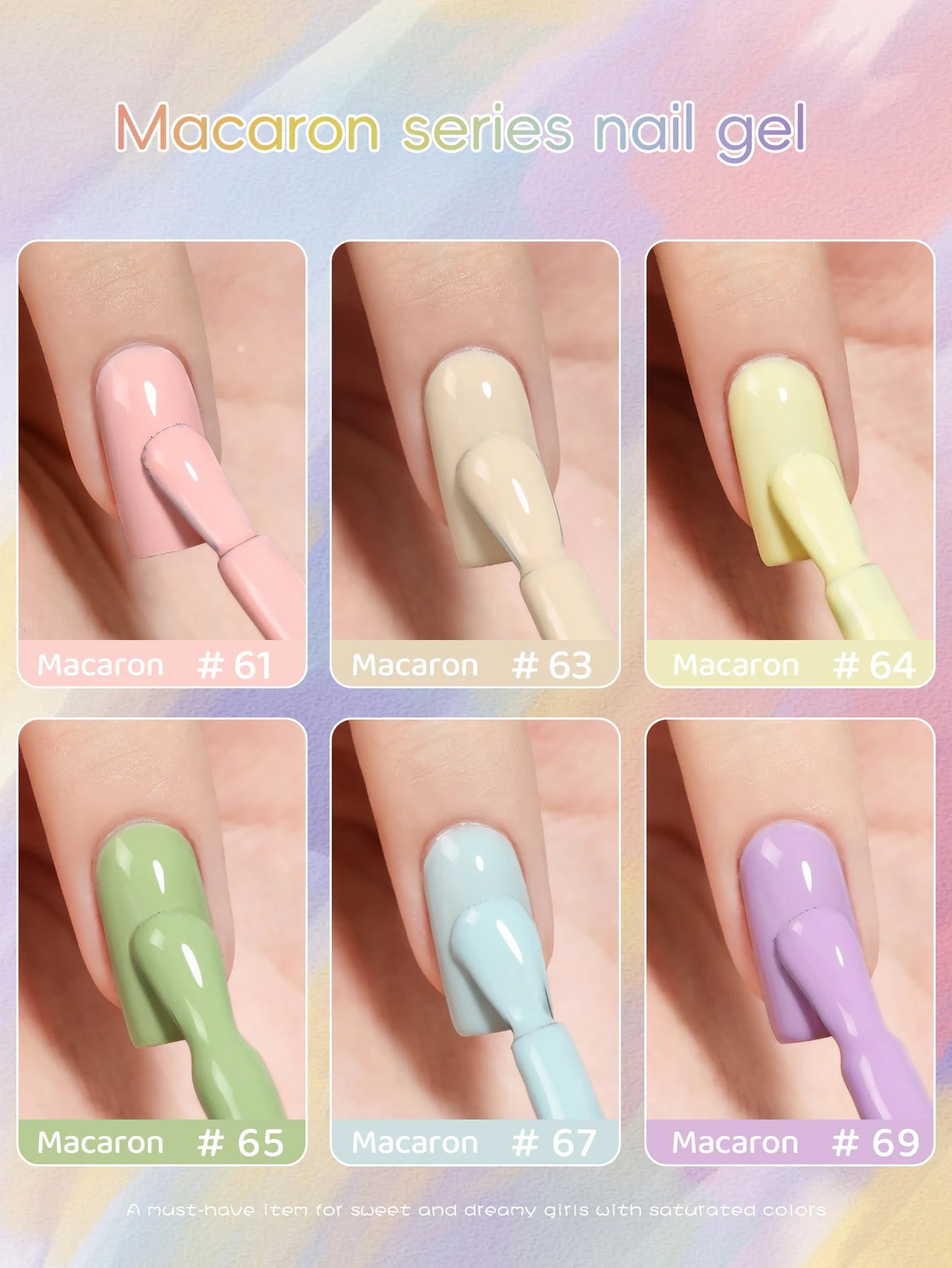 XEIJAYI Semi-Permanent Gel Nail Polish Set — Long-Lasting UV LED Manicure Kit