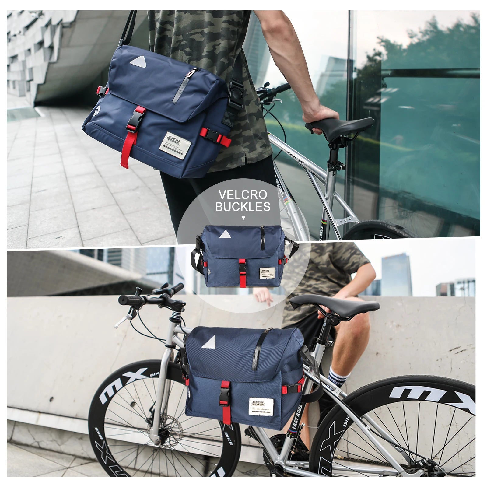 BJLFS Messenger Bag — Anti-Theft Crossbody Sling for Casual Use