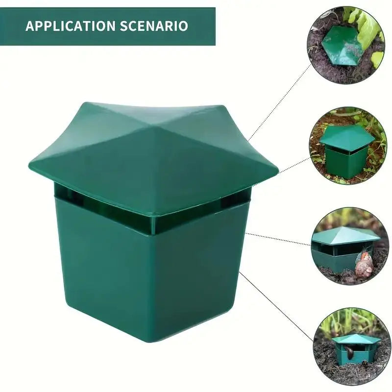Durable Snail and Slug Trap — Protective Cage for Gardens and Flowers