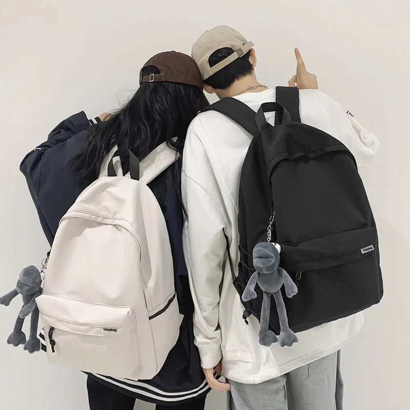 HOCODO Fashion Backpack — Large Capacity Nylon School Bag for Students