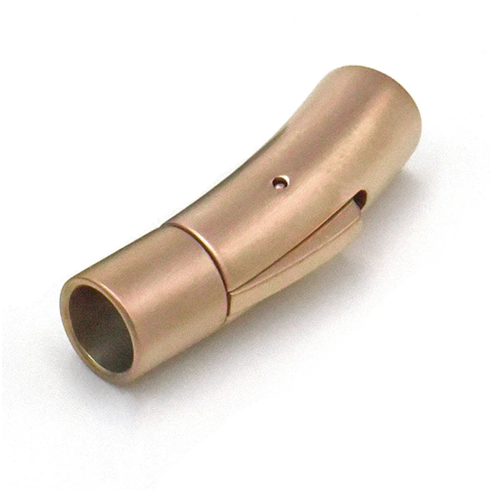 EMBLAASK Stainless Steel Bayonet Clasp — Durable Jewelry Pushlock Closure