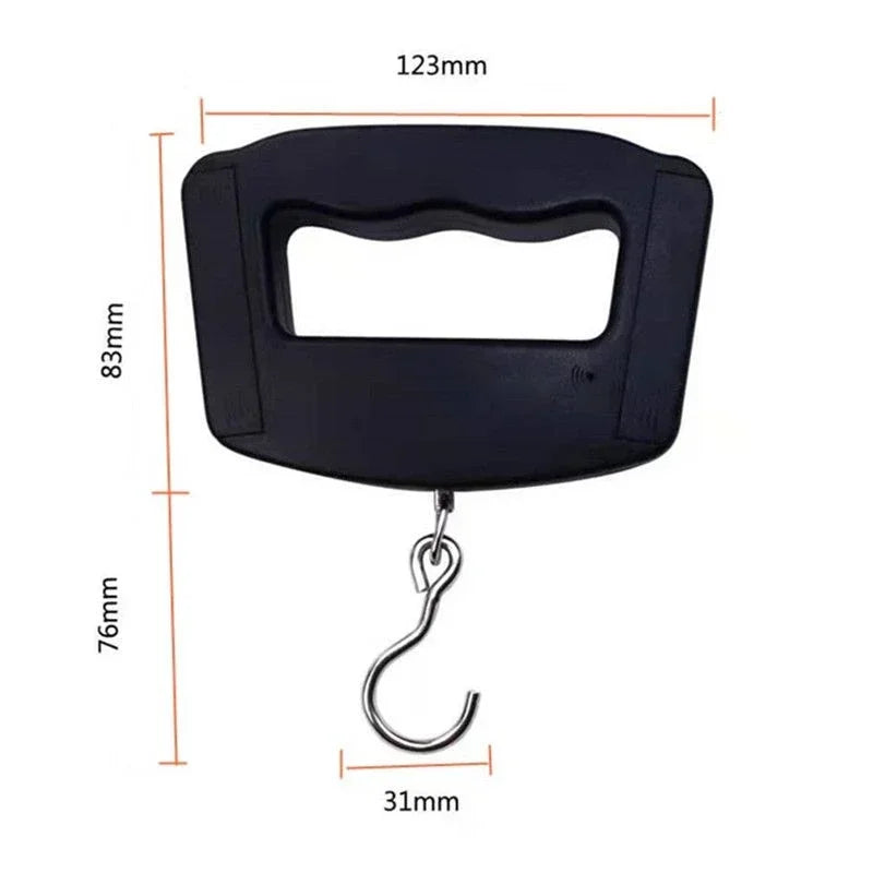 Digital Luggage Scale — Portable Suitcase Weight Checker with Backlight