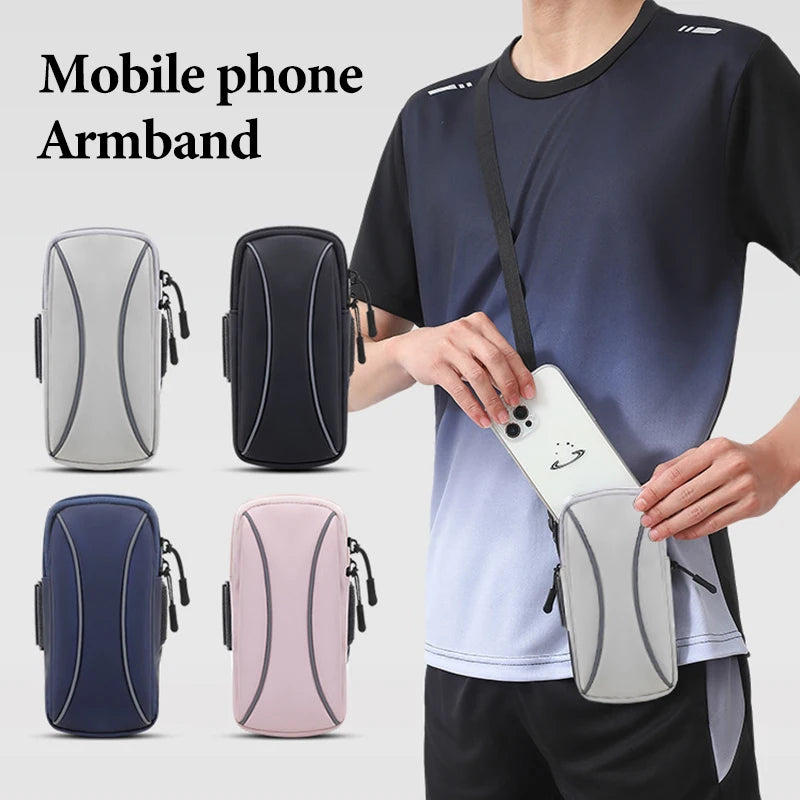 DIXSG Sports Cell Phone Armband — Breathable Running Arm Holder