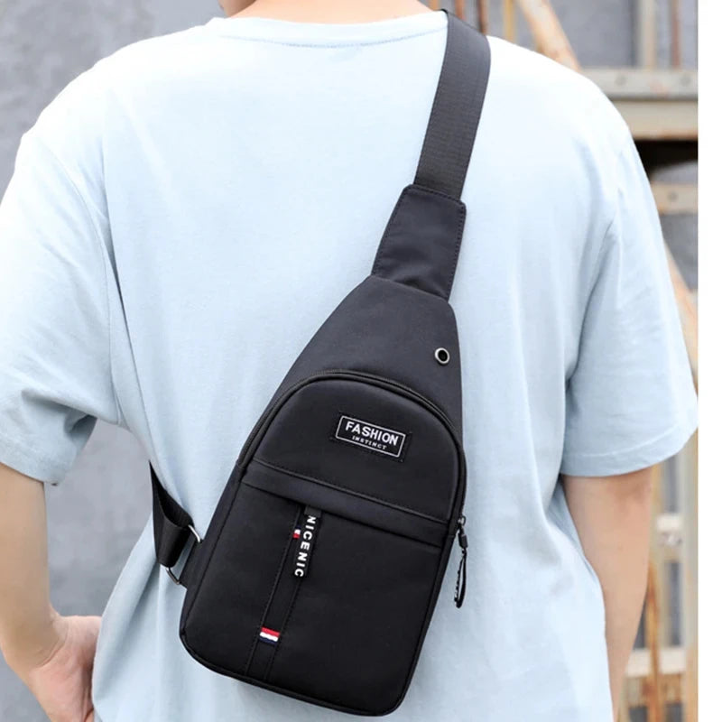 RPXBGUCKARHG Sling Chest Bag — Casual Oxford Cloth Messenger Bag