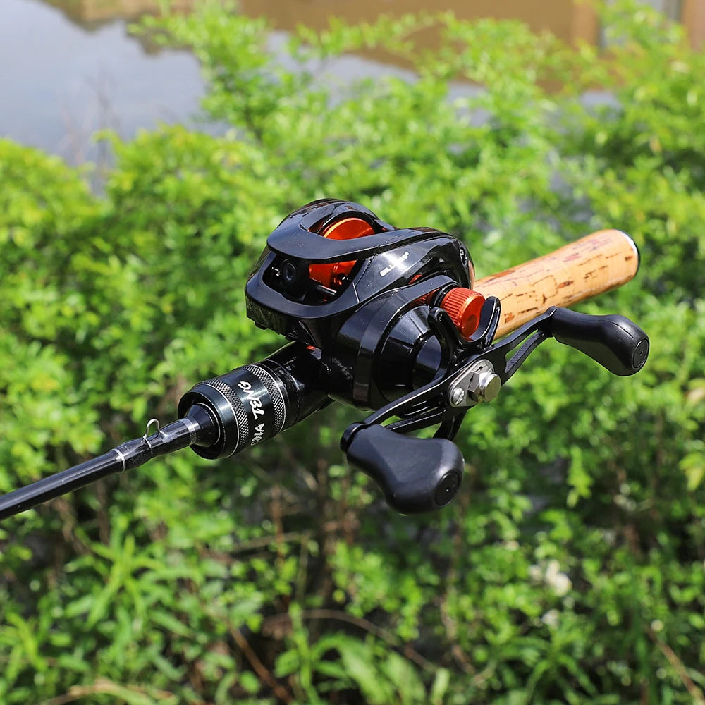 GLS Baitcasting Fishing Reel — 6.3:1 Gear Ratio with 8KG Max Drag