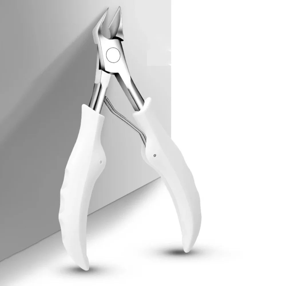 Stainless Steel Cuticle Nipper — Professional Ingrown Nail Trimmer