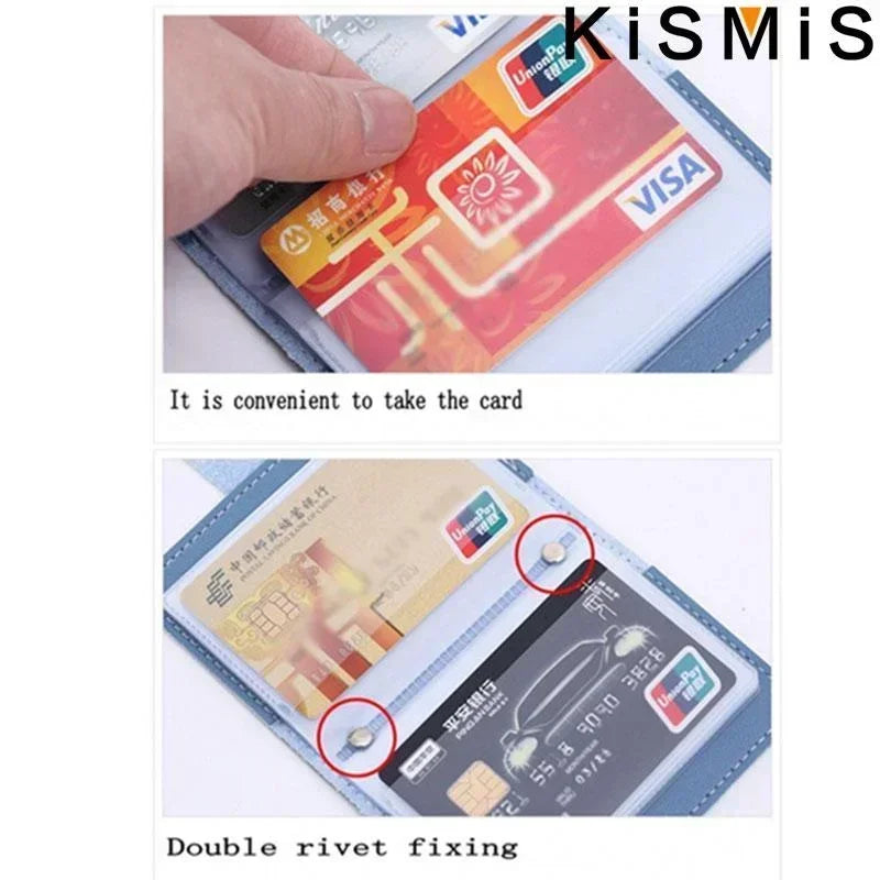 Slim Minimalist Card Holder — 26 Slot Organizer Wallet for Daily Use