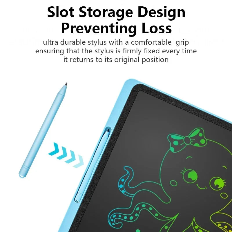 Large LCD Writing Tablet — Colorful Electronic Drawing Pad for Kids