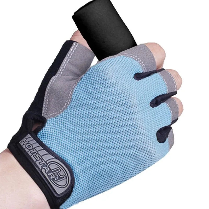 GAFASTWO Cycling Gloves — Breathable Shockproof Half Fingerless Mittens
