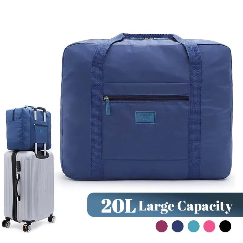 takeoak Travel Duffel Bag — Lightweight Foldable Weekender Tote