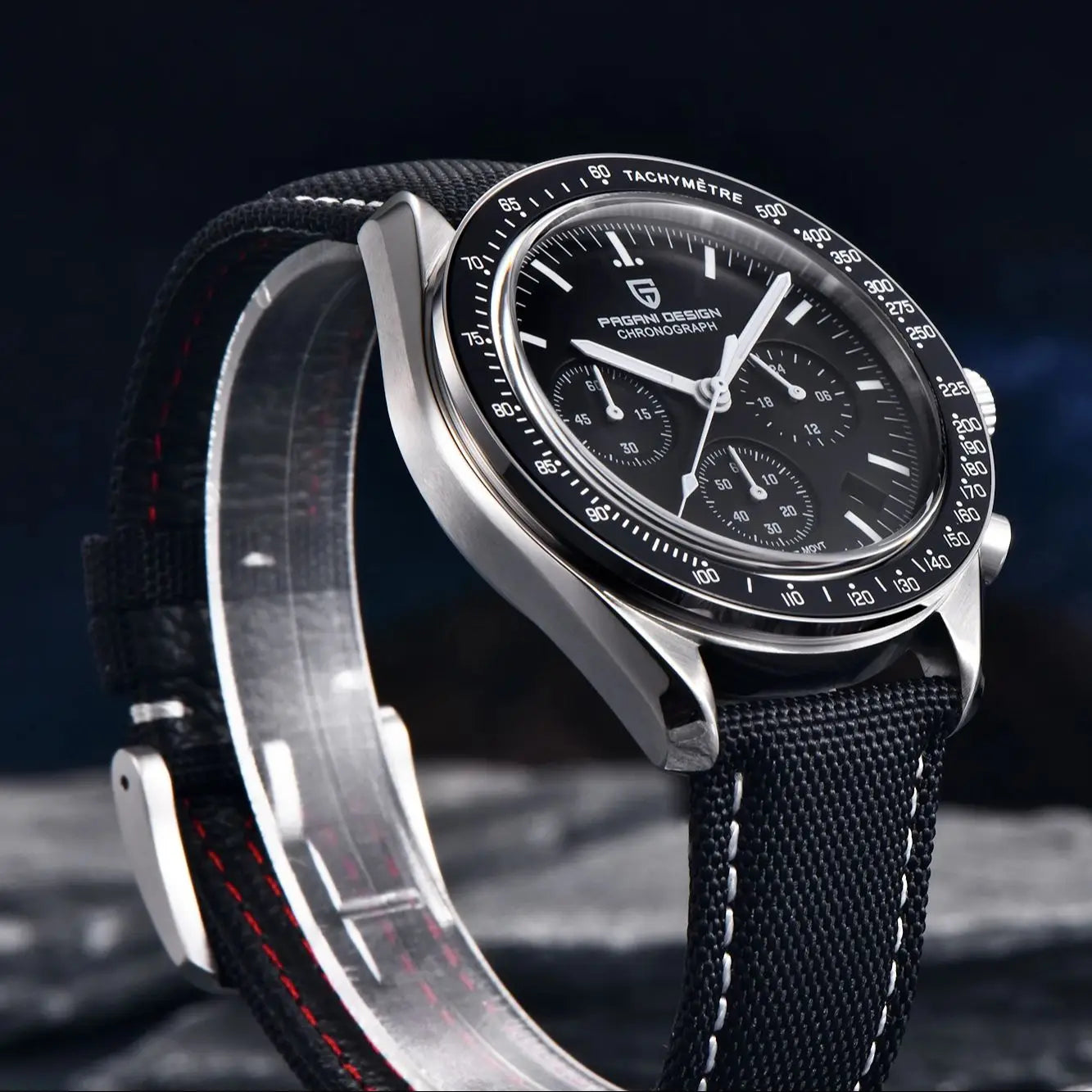 PAGANI DESIGN 1701 Moonwatch — Luxury Chronograph Quartz Wristwatch