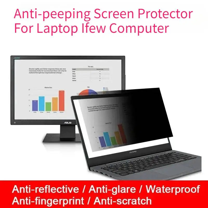 IFEW Privacy Screen Protector — Anti-Spy Matte Film for Laptops