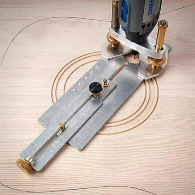 Acoustic Guitar Carving Base — Professional Sound Hole & Inlay Tool