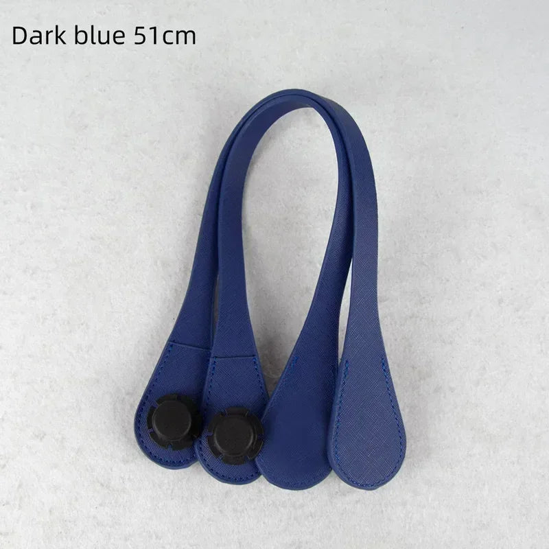 TANQU PU Leather Replacement Handles — Slim Shoulder Straps for Handbags