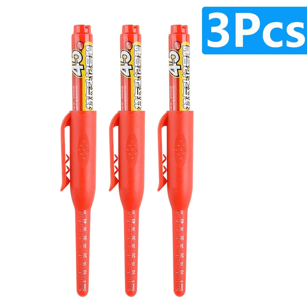 Long Nib Marker Pen — Waterproof For Woodworking