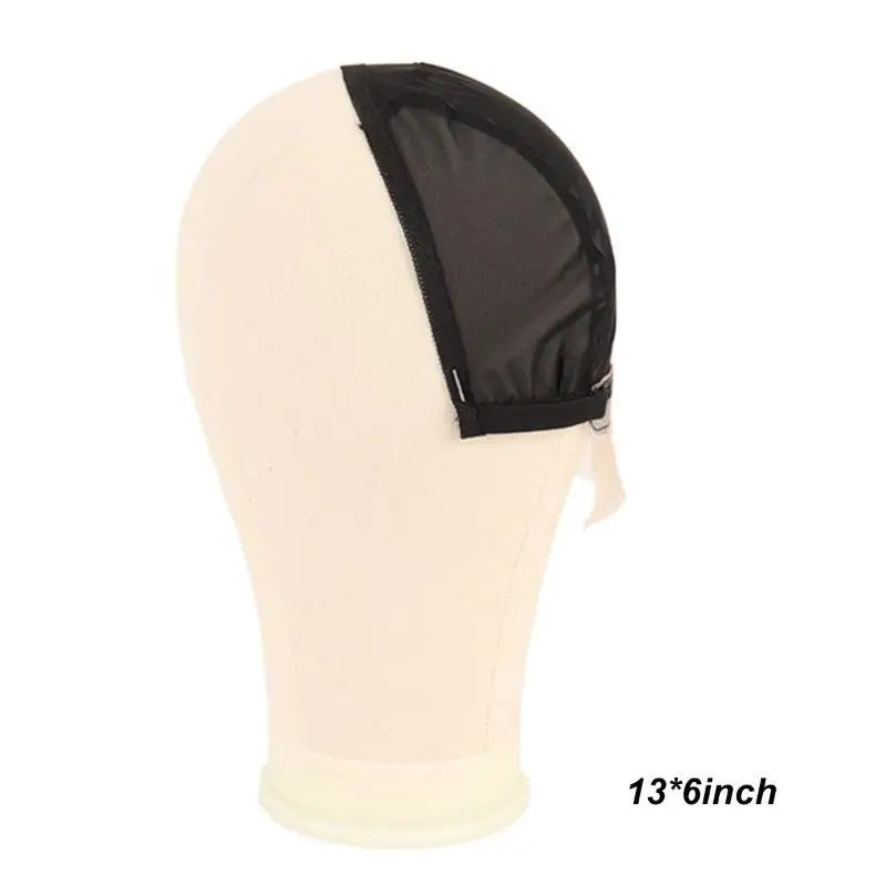 KuZHEN Adjustable Wig Making Cap — Breathable Lace Edge for Custom Hairpieces
