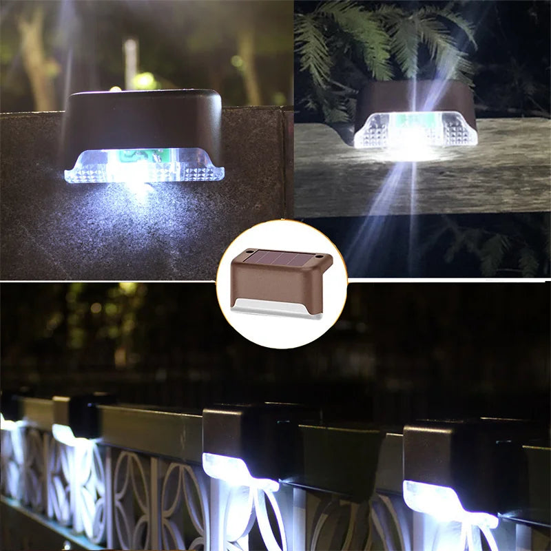 IWP Solar Deck Lights — Waterproof LED Step Lights for Outdoor Decor