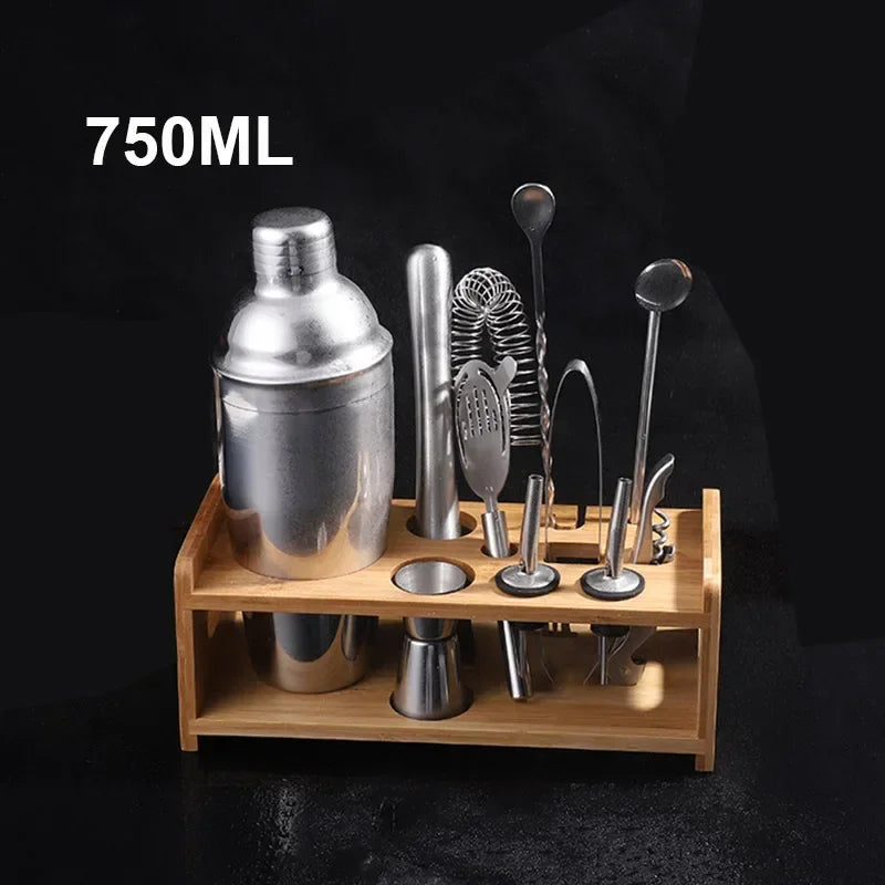 Upors Stainless Steel Cocktail Shaker — Professional Barware Mixer for Drinks