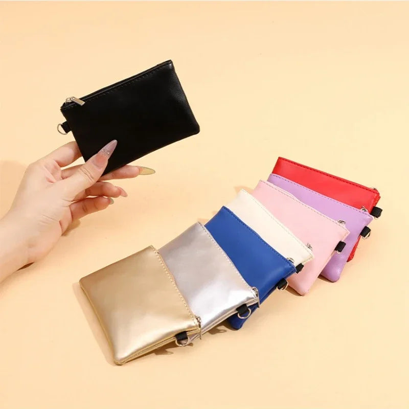 eTya Mini PU Leather Wallet — Compact Coin Purse & Card Holder