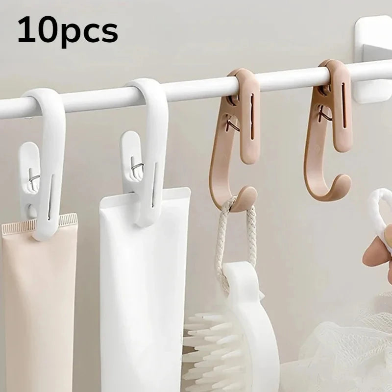 Multifunctional Hanging Storage Clips — Versatile Home Organization Hooks