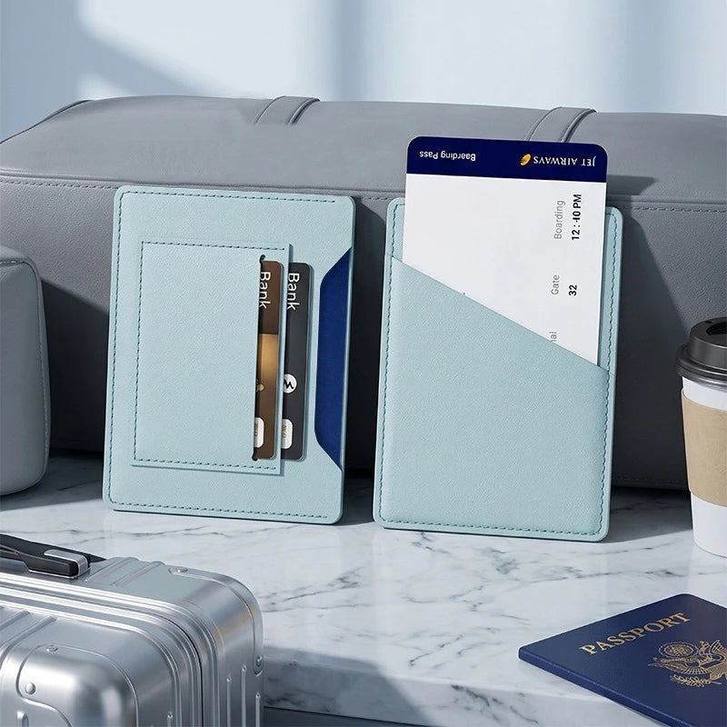 eTya Waterproof Passport Holder — Large Capacity Travel Wallet with Multi-Slots