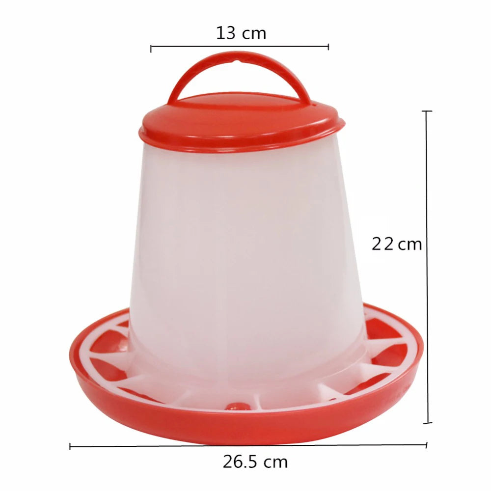 Adhere To Fly Automatic Chicken Feeder — Durable Poultry Feeding Bucket