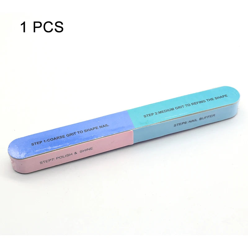 FUMOSIK Nail Buffer Block — Professional Manicure & Pedicure Smoothing Tool