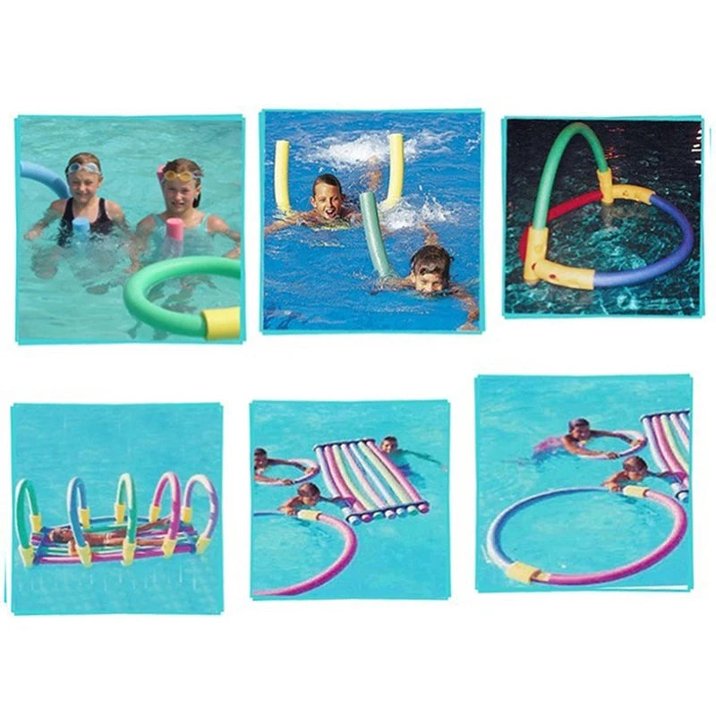 Flexible Foam Pool Noodle — Versatile Swimming Float Aid